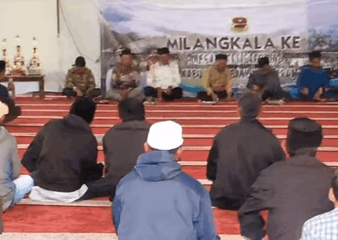 Milangkala ke-14 Kecamatan Saguling, Doa Bersama Warnai Rasa Syukur dan Kebersamaan