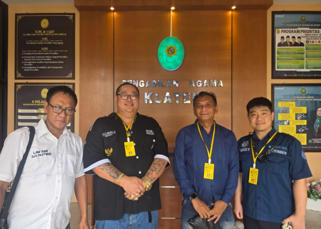 *Sidang Aanmaning di PA Klaten, Subur Jaya Lawfirm – FERADI WPI sebagai Tim Kuasa Termohon*