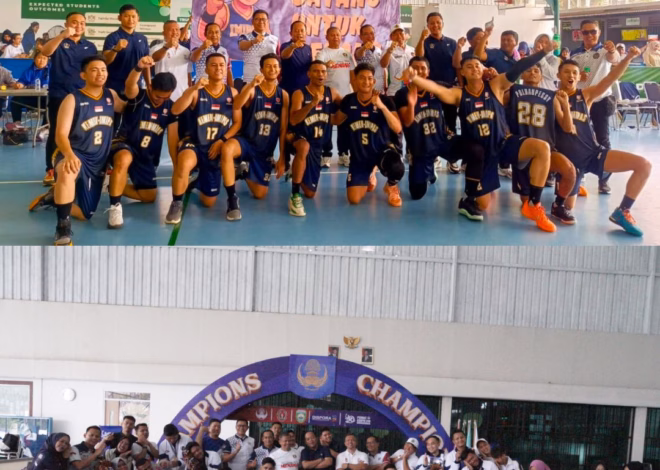 Selamat Kepada Tim Basket Kemenimipas Atas Prestasi Meraih Medali Emas Pada Ajang PORNAS KORPRI XVII
