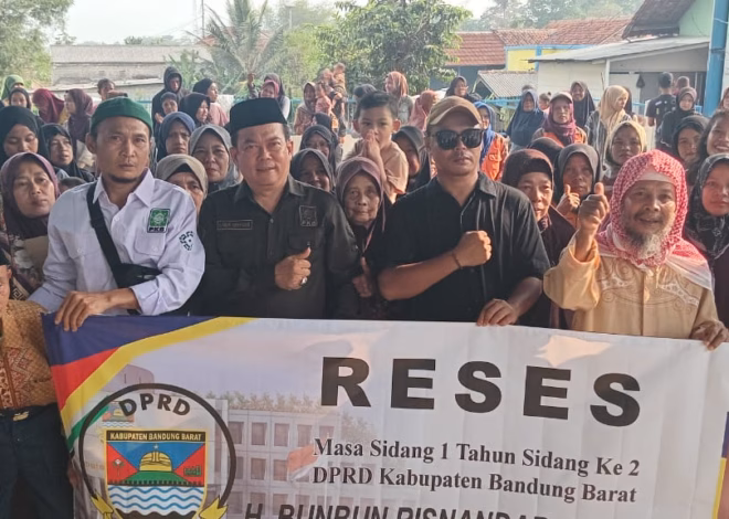 H. Bunbun Risnandar Serap Aspirasi Warga RW 07 Desa Cipendeuy dalam Agenda Reses DPRD KBB