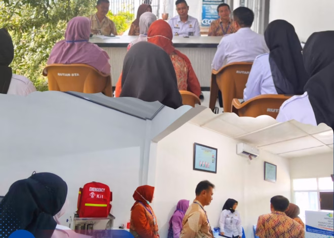 Survei Verifikasi Lapangan Perizinan Klinik Pratama Rutan Kelas IIB Baturaja dari tim Dinas Kesehatan Kab. OKU.