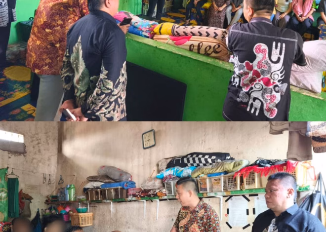 Karutan Bersama Jajaran Tinjau Kelancaran Pelayanan Wartelsuspas di Rutan Baturaja