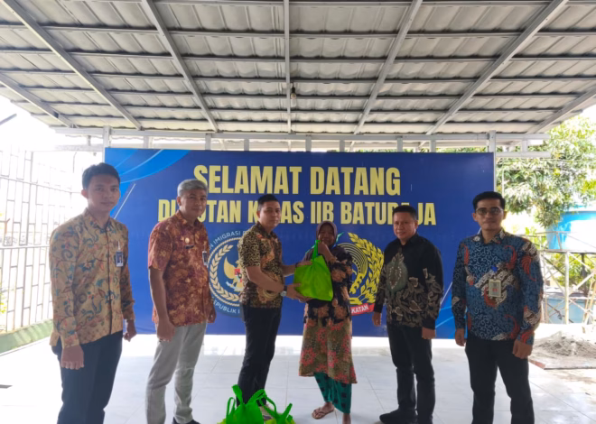 Rutan Baturaja Salurkan Bantuan Sosial kepada Keluarga dan Warga Binaan