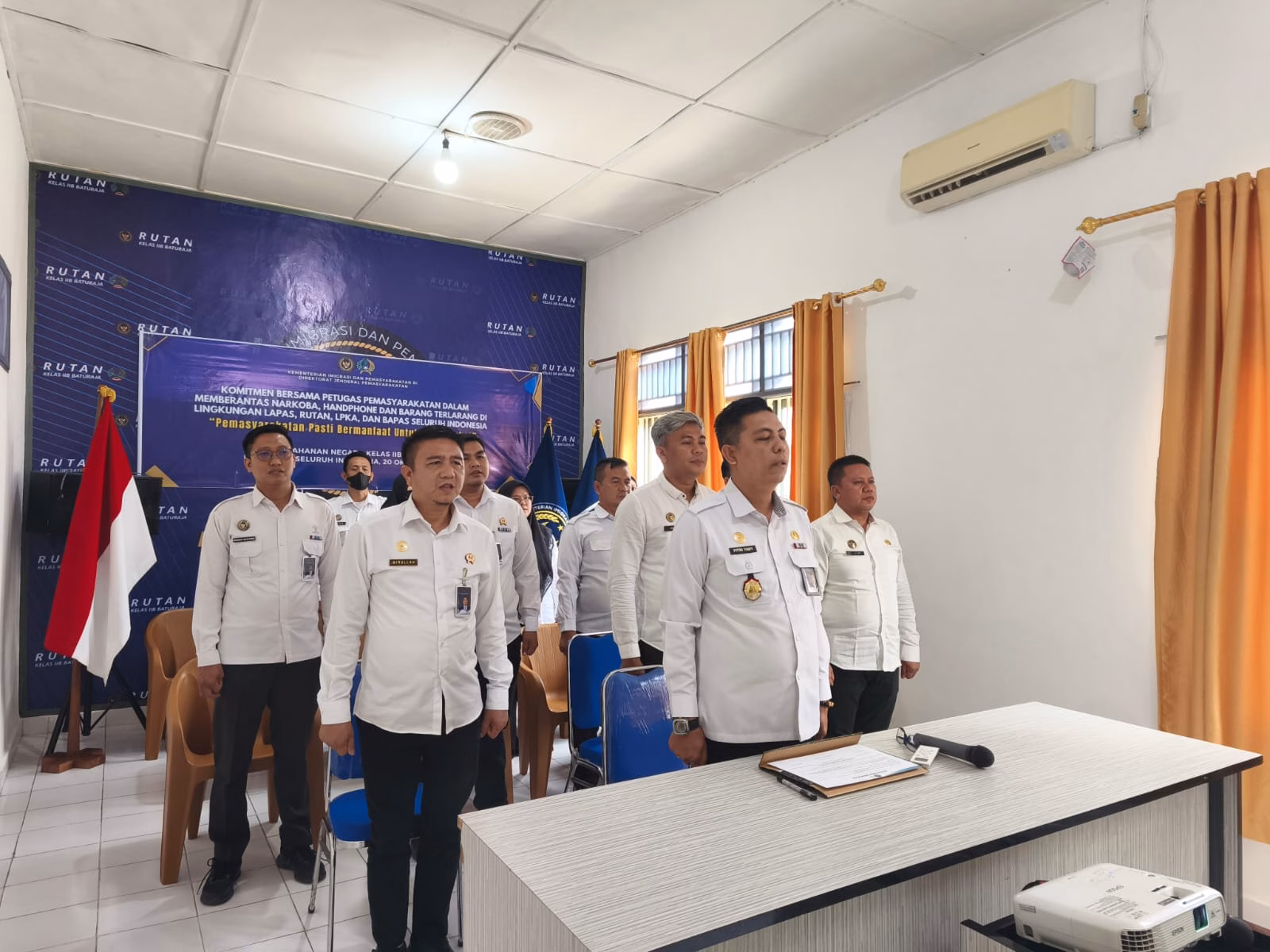 Rutan Kelas IIB Baturaja Tegaskan Komitmen Bersama Berantas Narkoba, HP, Praktik Penipuan, dan Barang Terlarang