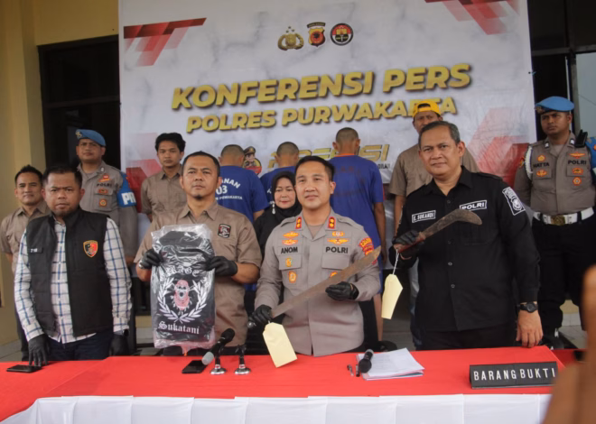 Polisi Amankan Empat Pelaku Kekerasan di Depan Umum, Satu di Antaranya Masih di Bawah Umur