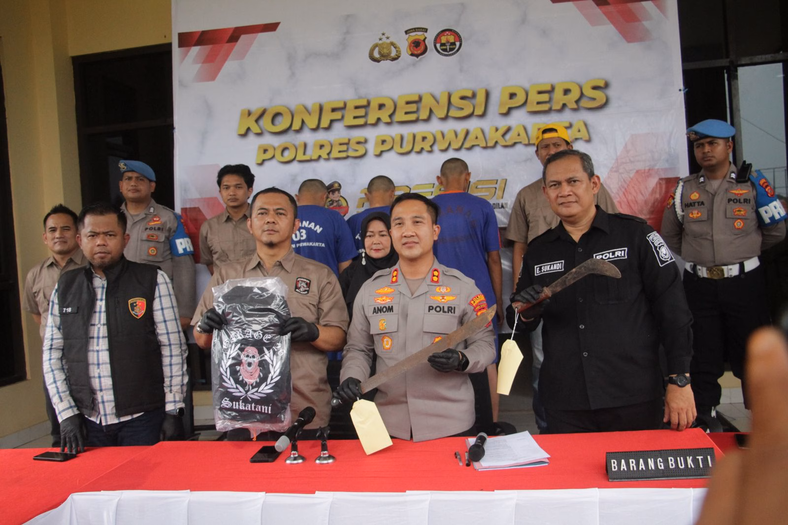 Polisi Amankan Empat Pelaku Kekerasan di Depan Umum, Satu di Antaranya Masih di Bawah Umur