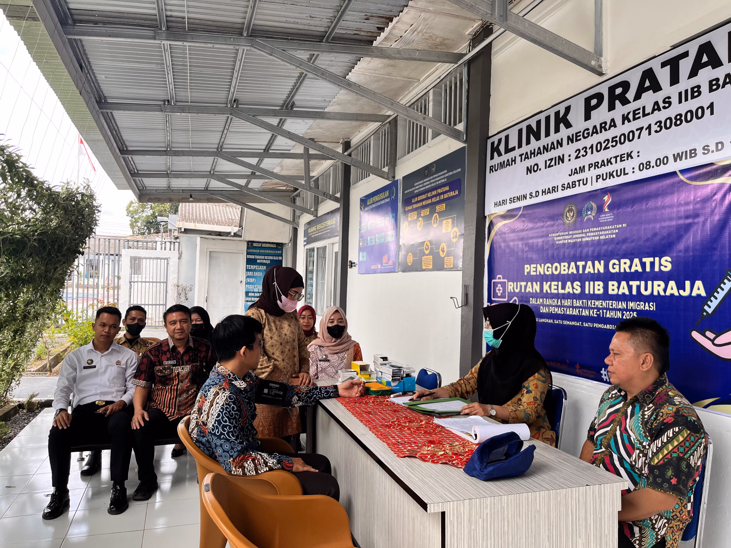 Rutan Baturaja Gelar Pengobatan